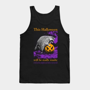 Raccoon's Halloween Tank Top